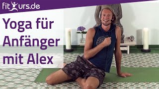 Leichtes Yoga für Anfänger mit Alex 45 Minuten [upl. by Tsepmet631]