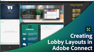 Creating Lobby Layouts in Adobe Connect [upl. by Burkle109]