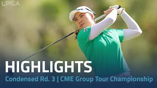 Condensed Rd 3  CME Group Tour Championship [upl. by Catina]