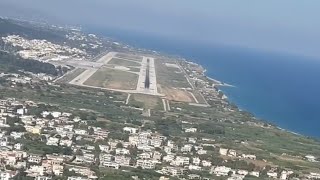 RHODES ISLAND Greece  THE PERFECT LANDING [upl. by Colleen]