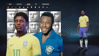 FIFA 23  How To Create Pelé 🇧🇷 [upl. by Anilev]