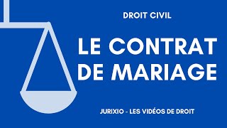 Le contrat de mariage [upl. by Tolmann]