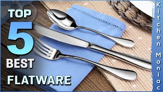 Top 5 Best Flatware Review in 2023 [upl. by Yessak]