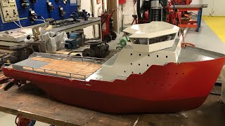 Rc supply boat build Build from scratch [upl. by Shawn]