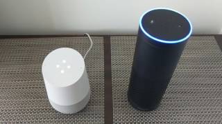 Amazon Alexa and Google Home Sing Happy Birthday Duet [upl. by Noired]