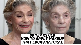 How To Do Natural Makeup at 80 Years Old Complete Tutorial 💐 Fierce Aging with Nikol Johnson [upl. by Naud502]