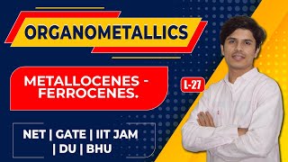 L26 ferrocene structure bonding amp molecular orbital diagram amp properties  metallocene chemistry [upl. by Warfourd]