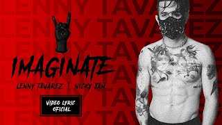 Lenny Tavárez  Nicky jam  Ímaginate Official Letra Lyrics [upl. by Hpesoj]