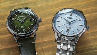 Two New Crazy Dial Seikos For A Nice Price  Seiko Presage SRPF41 amp SRPF53 [upl. by Siraj]