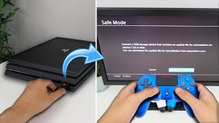 How to REINSTALL PS4 SYSTEM SOFTWARE EASY METHOD FIXES ALL ERRORS [upl. by Guenzi]