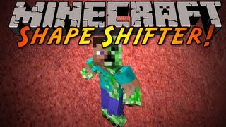 Minecraft Mod Showcase  SHAPE SHIFTER [upl. by Julienne936]