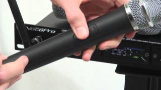 VocoPro UHF5816 Wireless Microphone [upl. by Rehpotsyrk]