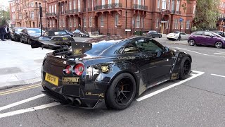 EXTREMELY LOUD NISSAN GTR’s BESTOF Compilation In London  Car meets 2020 [upl. by Ainahpets]