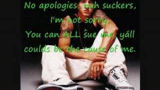 Eminem  No Apologies  Lyrics [upl. by Ern136]