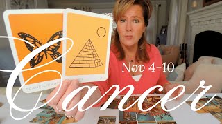 CANCER  The Conversation HAPPENS  Weekly November 2023 Zodiac Tarot Reading [upl. by Doowron]