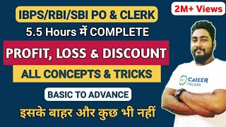 Profit and Loss Tricks and Shortcuts  Complete Chapter  SBI amp IBPS RRB 2024  Career Definer [upl. by Ahouh602]