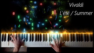 Vivaldi  Lété  Summer piano [upl. by Sergo]