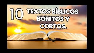 10 textos Bíblicos cortos y Bonitos [upl. by Waters293]