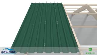 How to install SupaIBR roof covering [upl. by Francesco]