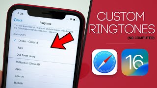 How to Set ANY Song as RINGTONE on iPhone No Computer  iOS 18 [upl. by Grantham]