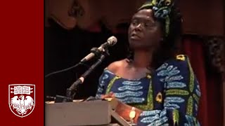 Wangari Maathai Activist Author Nobel Prize Winner  Chicago Humanities Festival [upl. by Edny]