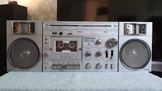 Binatone 017809 Power Compo Stereo Radio Cassette Recorder 13 June 2022 4 [upl. by Tehcac62]