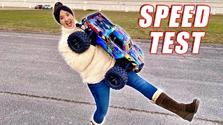 How Fast is the Traxxas XMaxx Monster Truck  TheRcSaylors [upl. by Ait171]