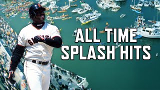 All Time Splash Hits in McCovey Cove [upl. by Iblehs]