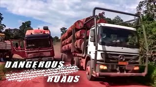 Worlds Most Dangerous Roads  Gabon  Deadliest Forest [upl. by Gayler]