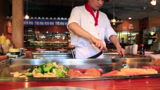 Hibachi chef live at nagoya [upl. by Macnair]