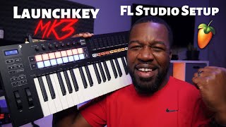 Novation Launchkey MK3 FL Studio Setup Tutorial 2020 [upl. by Eibocaj]