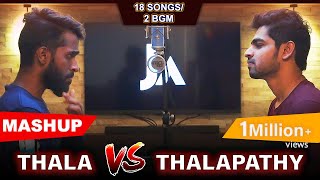 Thala Vs Thalapathy Mashup  Joshua Aaron  ft Rajaganapathy [upl. by Mali]