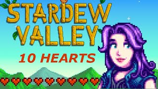 Stardew Valley  Abigail Ten Hearts Event [upl. by Sadoff523]