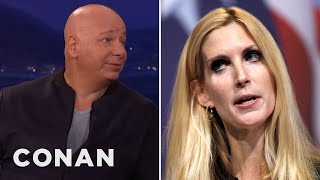 Jeff Ross Loved Roasting “Awful” Ann Coulter  CONAN on TBS [upl. by Tigges]