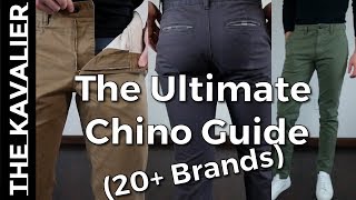 The Complete Chino Buying Guide  20 Brands from HampM Uniqlo Gap Bonobos and more [upl. by Ambur831]