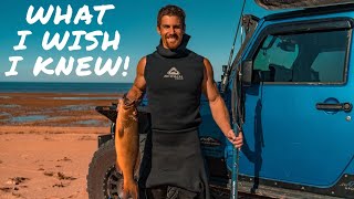 SPEARFISHING FOR BEGINNERS FROM A BEGINNER  Gear  Tips  Tricks [upl. by Sloatman221]