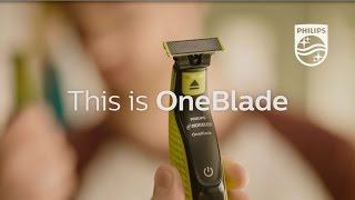 Philips OneBlade trim edge shave  Philips  QP2520 [upl. by Ijok898]