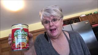 Review Chef Boyardee Spaghetti ampMeatballs [upl. by Lhamaj]