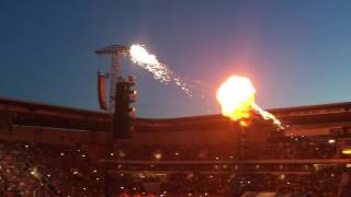 RAMMSTEIN  Du Hast  Pyro Show  Prague  Praha  Prag  28052017 [upl. by Cathi]