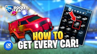 How To Get Every Car In Rocket League [upl. by Schurman]