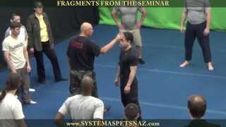 Systema Spetsnaz Russian Martial Arts Takedowns Techniques in Hand to Hand Combat [upl. by Novyat]