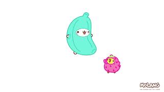 Bouncing Molang and Piu Piu DVD EFFECT  1 HOUR [upl. by Eiro766]