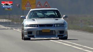 800HP Nissan Skyline GTR VSpec  250kmh Flybys  Onboard [upl. by Concepcion]