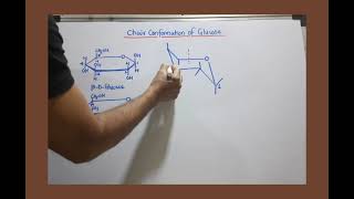 Chair Conformation of Glucose [upl. by Asihtal]