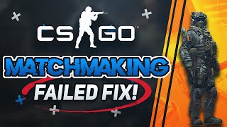 How to Fix Matchmaking Failed Error in CSGO  2025 [upl. by Ojeitak564]