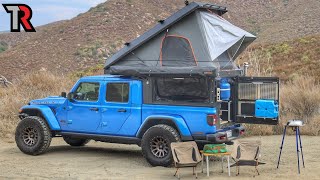 Couple Builds Custom DIY Overland Truck for Long Term OffRoad Travel [upl. by Elrak]