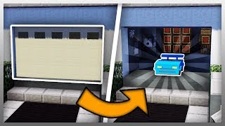 ✔️ Working GARAGE DOOR in Minecraft [upl. by Angi]