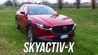 Mazda CX30 20 SKYACTIVX COME VA e quanto CONSUMA [upl. by Charpentier572]