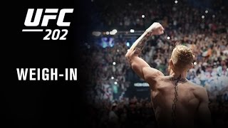 UFC 202 Official Weighin [upl. by Meredeth]