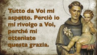 Preghiera a SantAntonio per una grazia urgente [upl. by Mort]